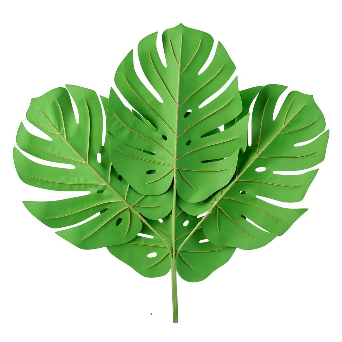 モンステラ4本組L(6本セット) #24 DK.GR ダークグリーン/FK002502-024