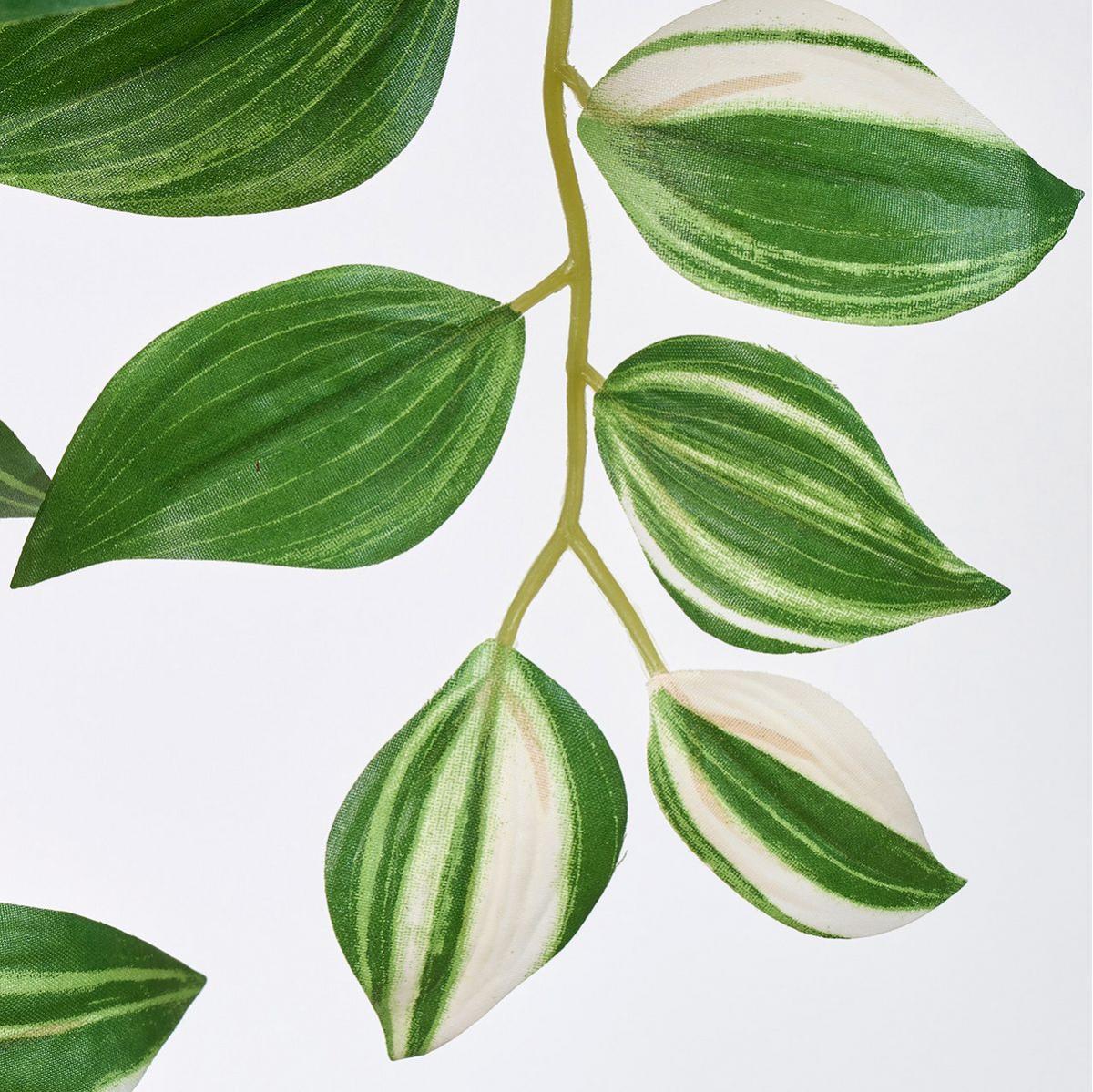 【造花】MAGIQ東京堂/トラディスカンティアロングバイン WH/GR ホワイトグリーン/FG302602