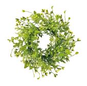 【造花】MAGIQ東京堂/チックウィードリース CR/GR クリームグリーン/FG002649