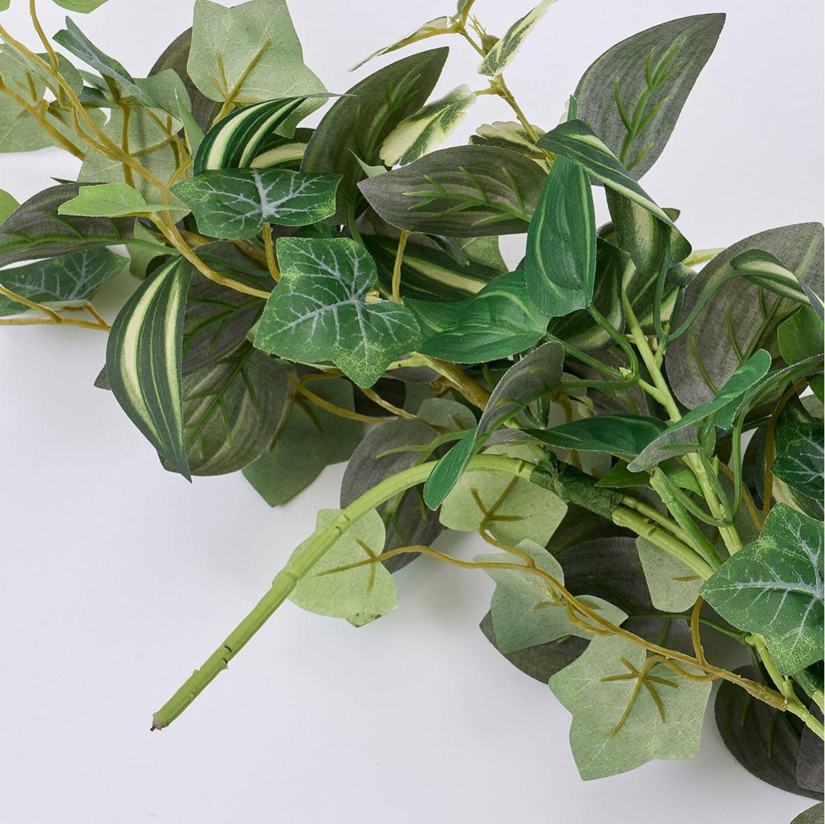 【造花】MAGIQ東京堂/グリーンスワッグ80 MIXGR ミックスグリーン/FG003986