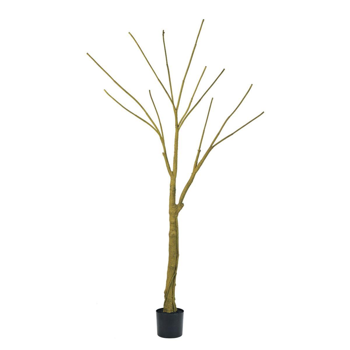 特価◎【人工観葉植物】MAGIQ東京堂/トランクジョイントポット GR/BR グリーンブラウン/FG000676