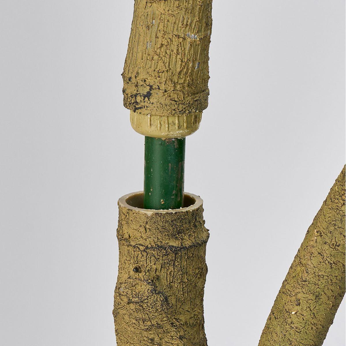 特価◎【人工観葉植物】MAGIQ東京堂/トランクジョイントポット GR/BR グリーンブラウン/FG000676