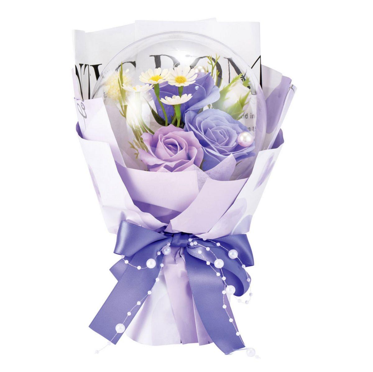 【ソープフラワー】オーブローズブーケ ラベンダー ラベンダー/MM000011-00L