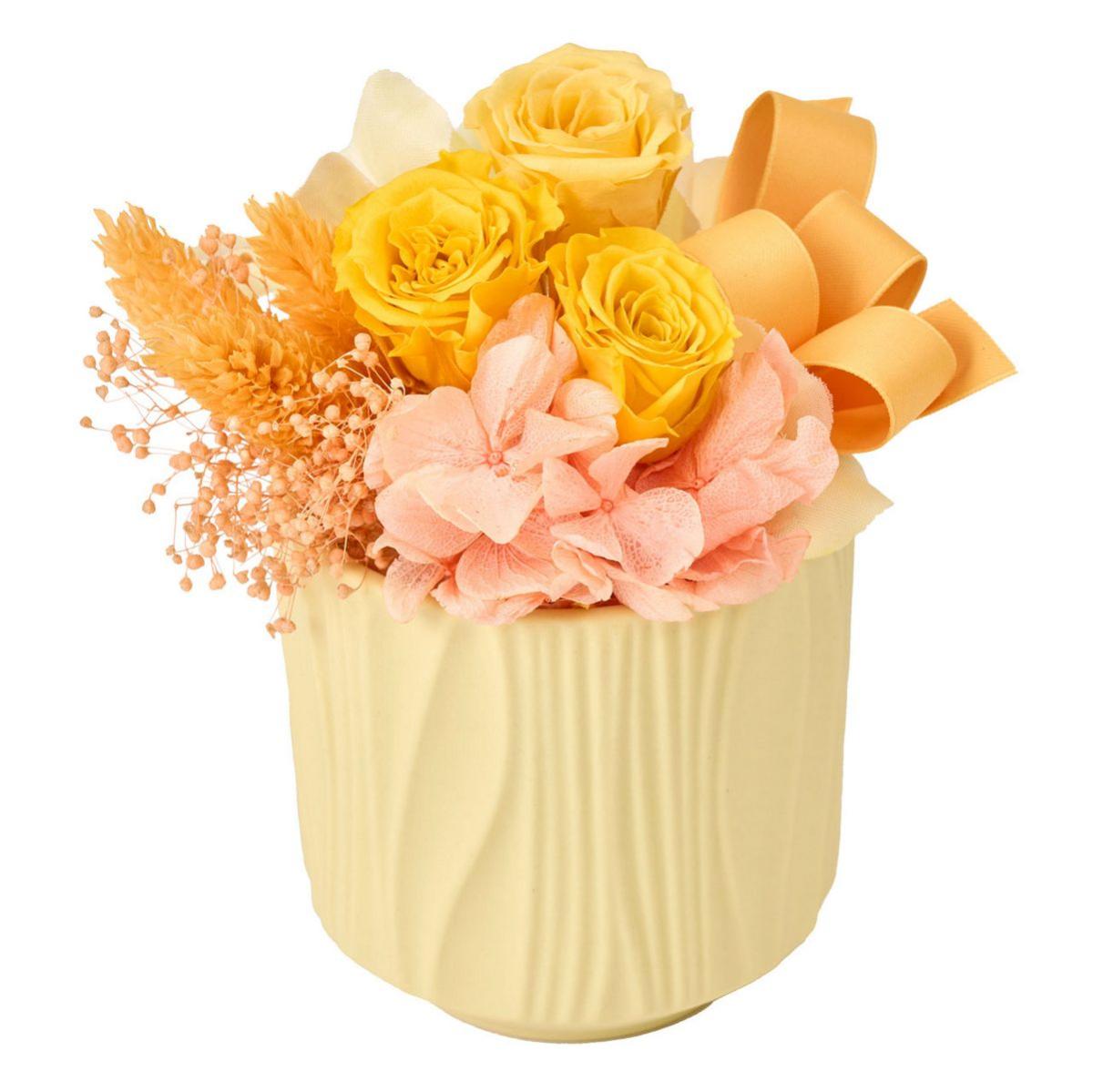 【プリザーブド】ココ #4  イエロー イエロー/ZY006339-004