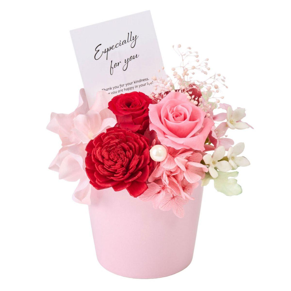 【プリザーブド】カレンII #102 ピンクミックス ピンクミックス/ZY006341-102