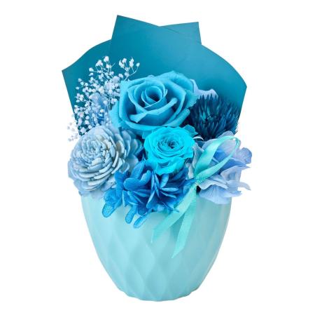 【プリザーブド】コロン #5  ブルー ブルー/ZY006340-005