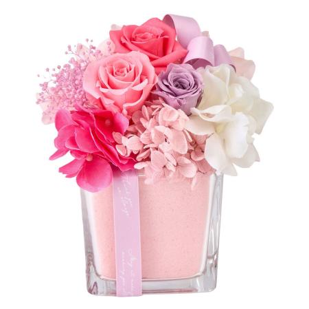 【プリザーブド】メルキューブ #2  ピンク ピンク/ZY006343-002