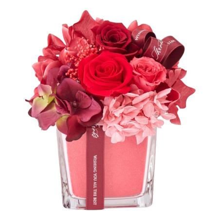 【プリザーブド】メルキューブ #3  レッド レッド/ZY006343-003