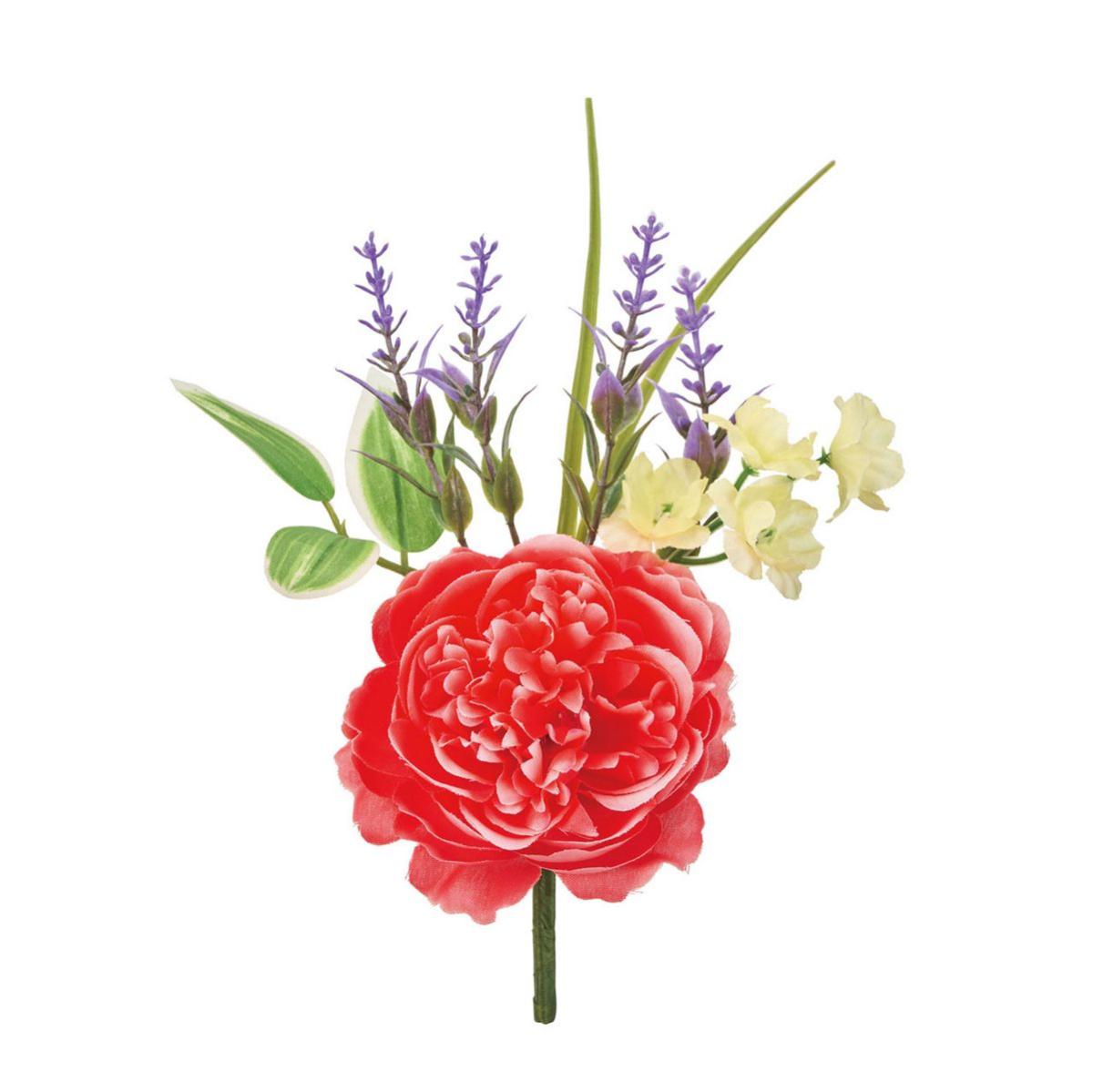 【造花】MAGIQ東京堂/ミニピオニーバンドル #3  RED レッド/FM0B2610-003