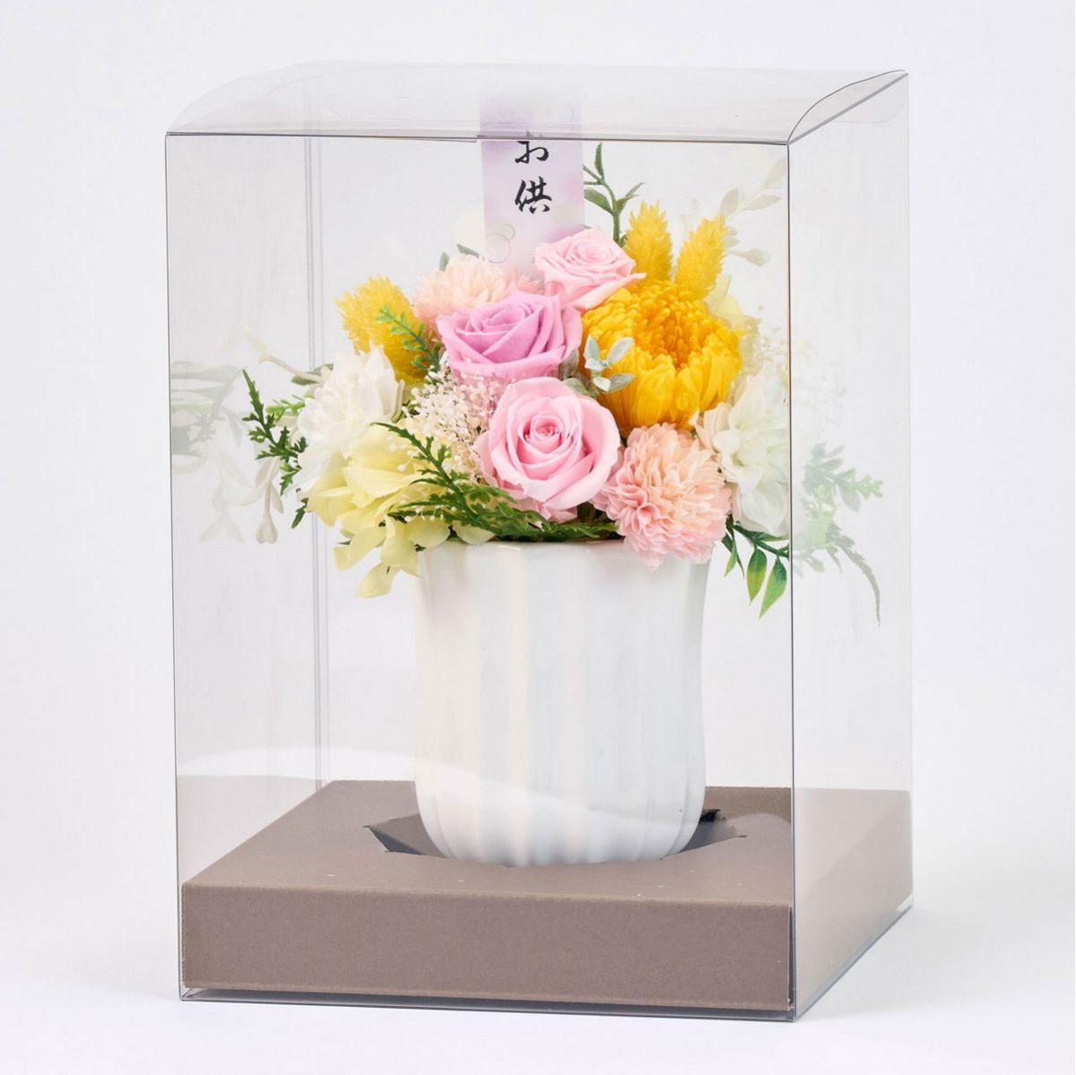 【プリザーブド】莉子(りこ) #33ロイヤルブルー ロイヤルブルー/ZY004914-033