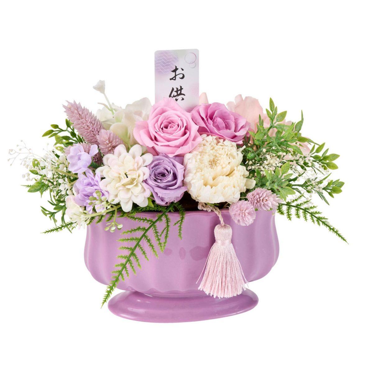 【プリザーブド】蝶子(ちょうこ) #12ライラック ライラック/ZY004915-012