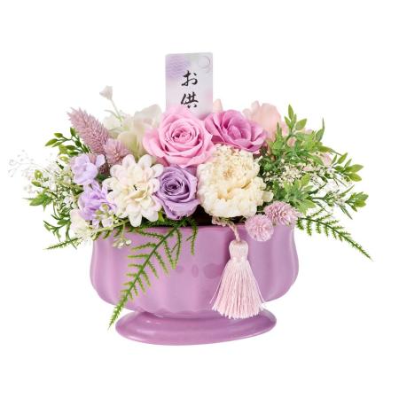 【プリザーブド】蝶子(ちょうこ) #12ライラック ライラック/ZY004915-012