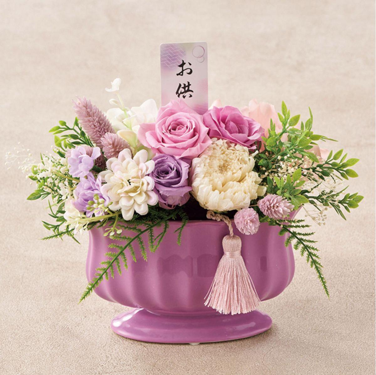 【プリザーブド】蝶子(ちょうこ) #12ライラック ライラック/ZY004915-012