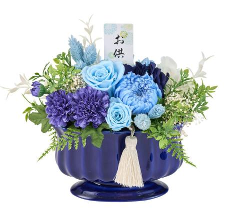 【プリザーブド】蝶子(ちょうこ) #33ロイヤルブルー ロイヤルブルー/ZY004915-033