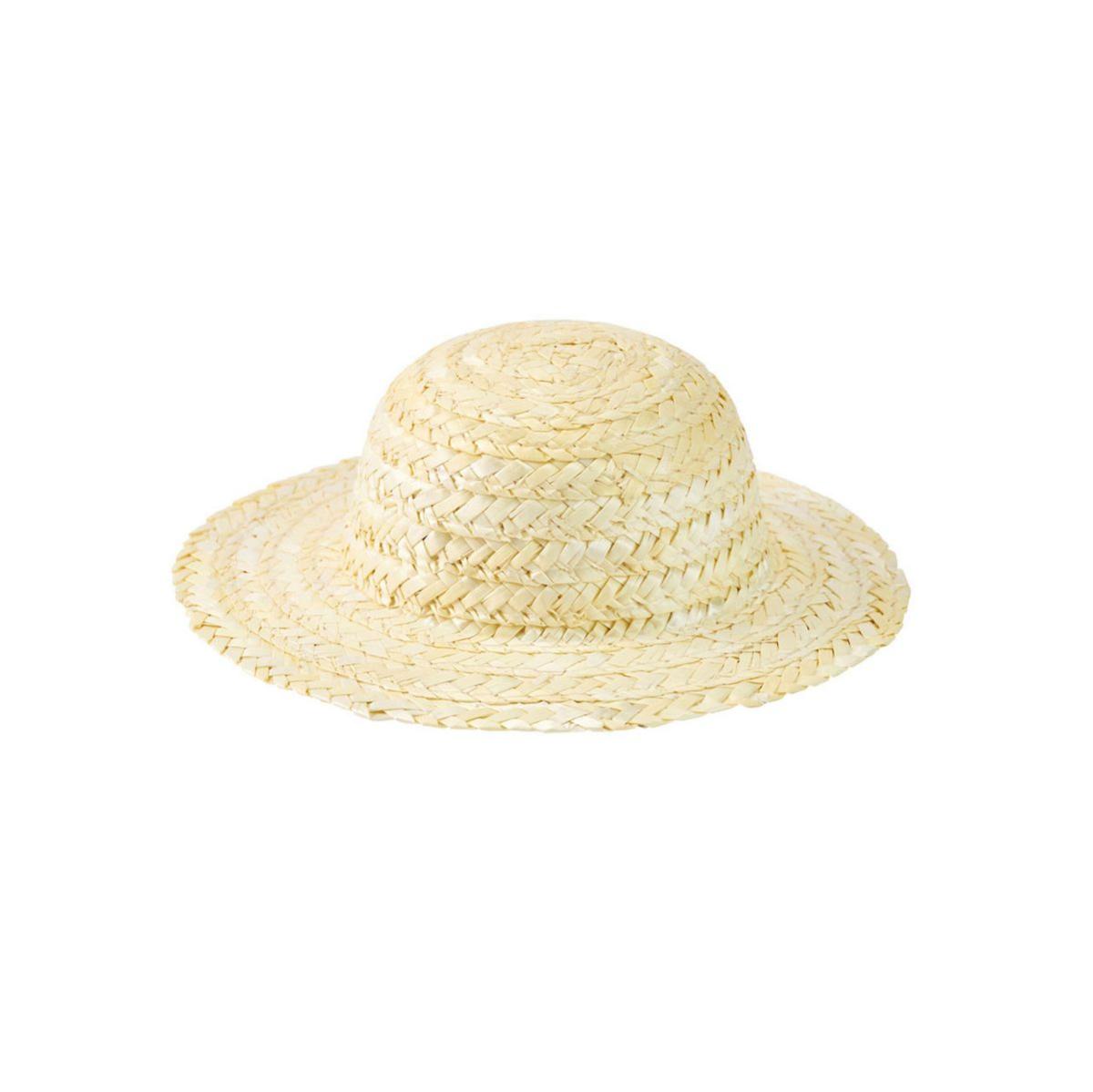 麦わら帽子丸型13cm サラシ /FD005900