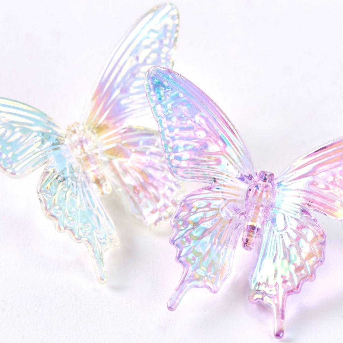 クリアバタフライ PURPLE パープル/ZE000338