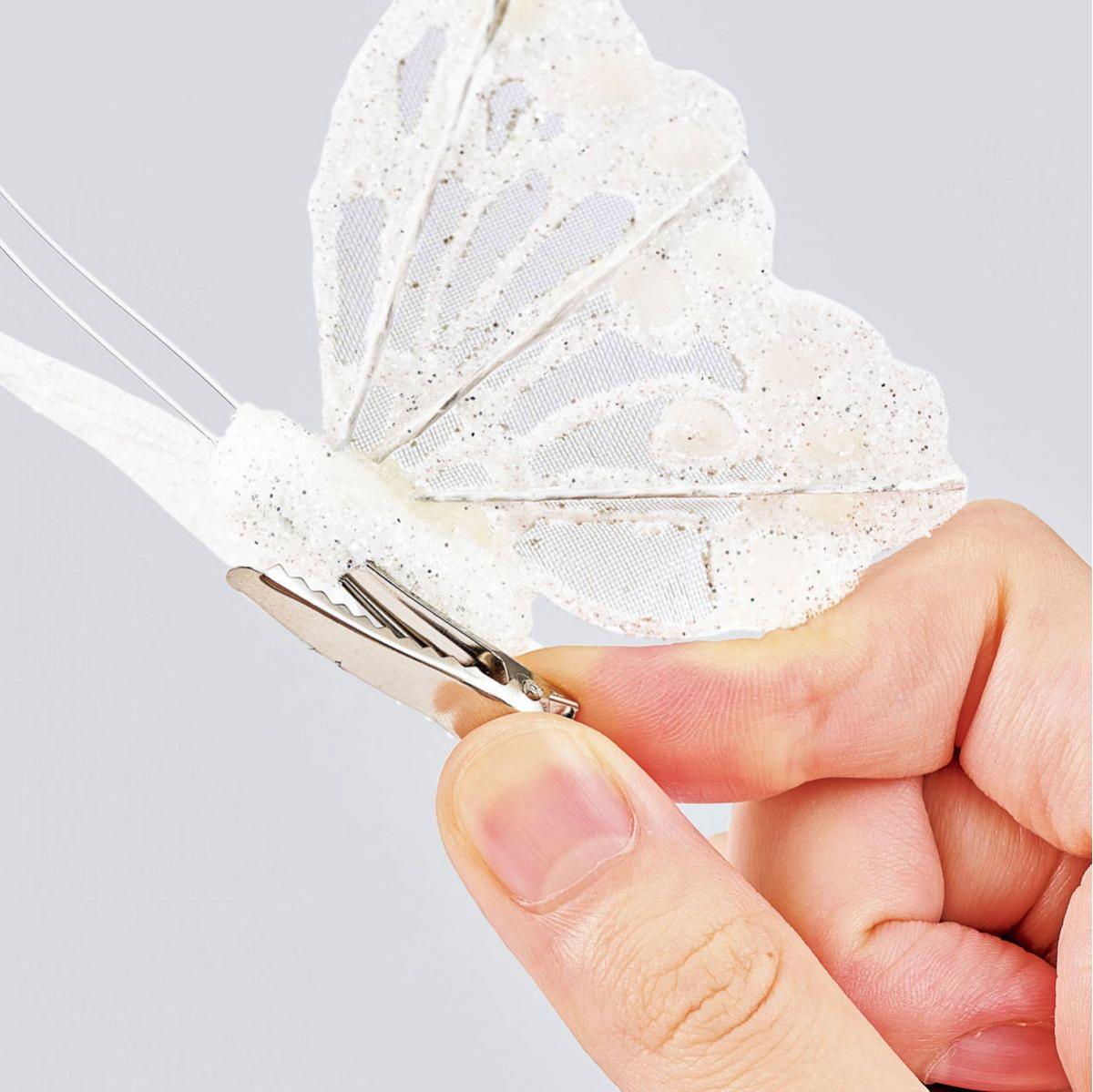 特価◎バタフライクリップ WHITE ホワイト/ZE000348