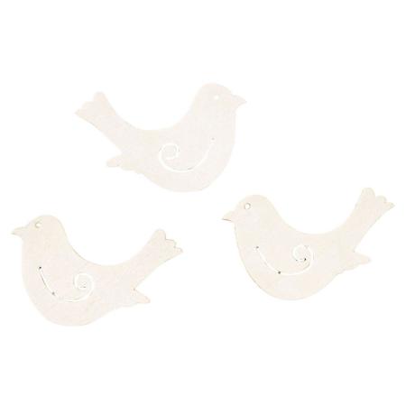 特価◎シンプルバードパーツ WHITE ホワイト/ZE000345