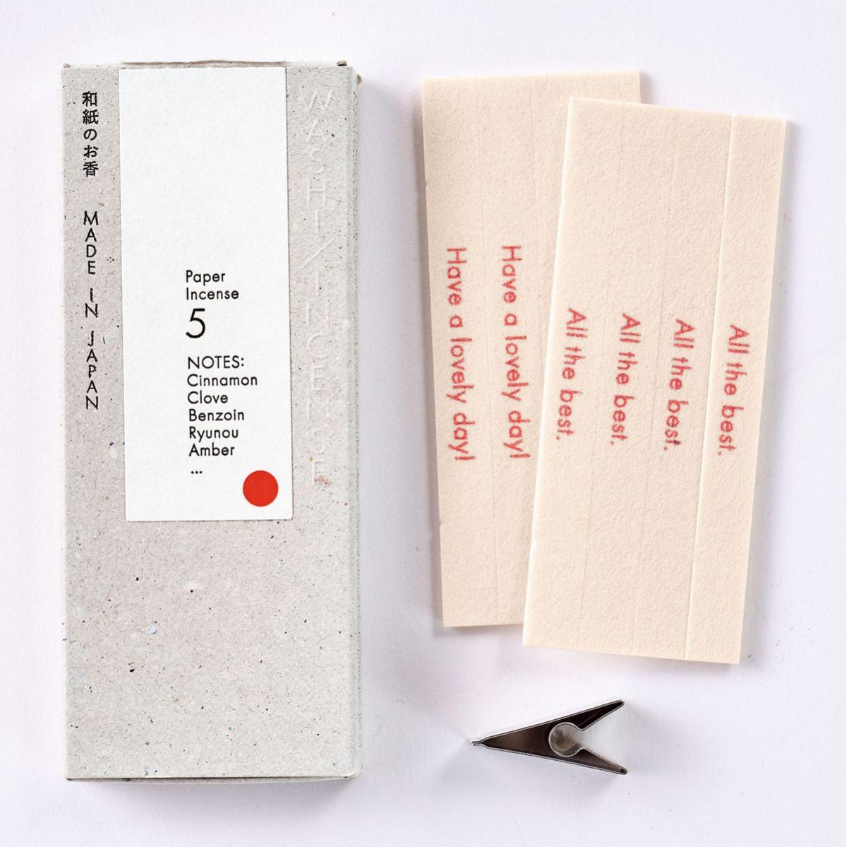 特価◎WASHI INCENSE #5 /EK000155-054