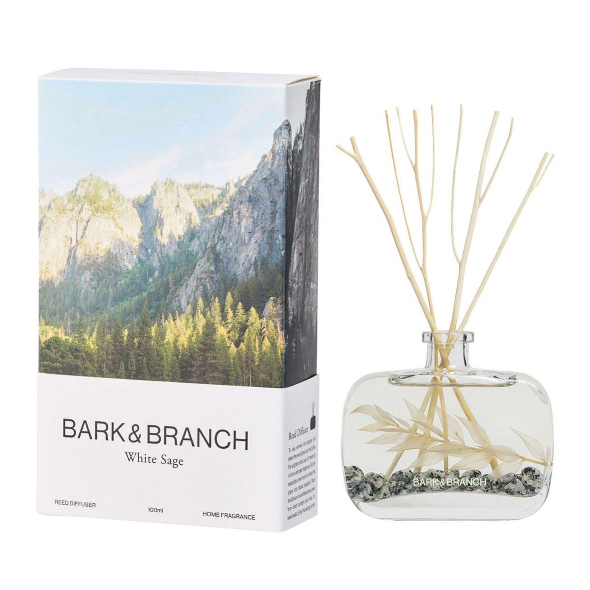 特価◎BARK&BRANCHディフューザー100ml #1 ホワイトセージ ホワイトセージ/EEIDBK01-001
