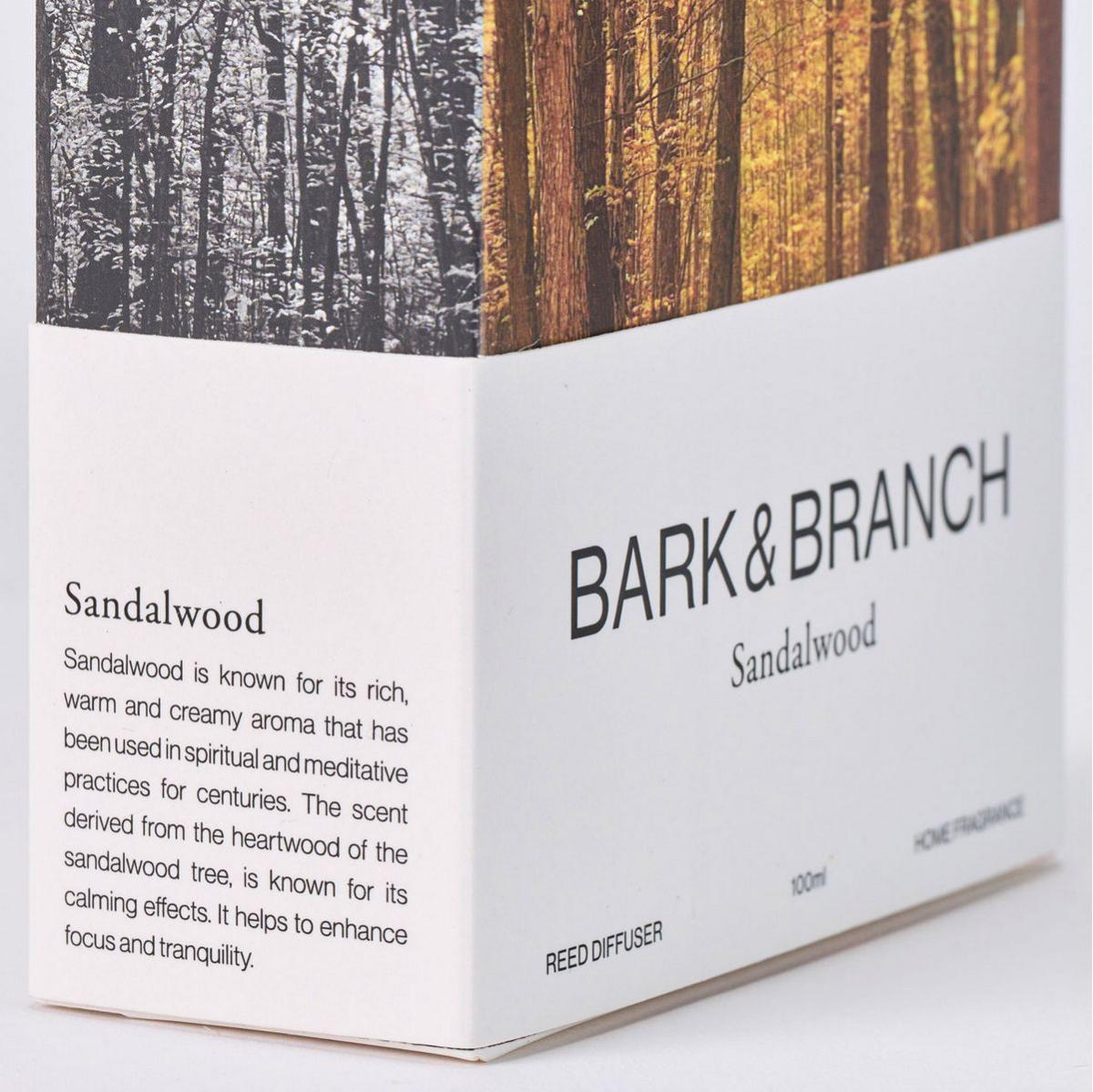 特価◎BARK&BRANCHディフューザー100ml #4 サンダルウッド サンダルウッド/EEIDBK01-004