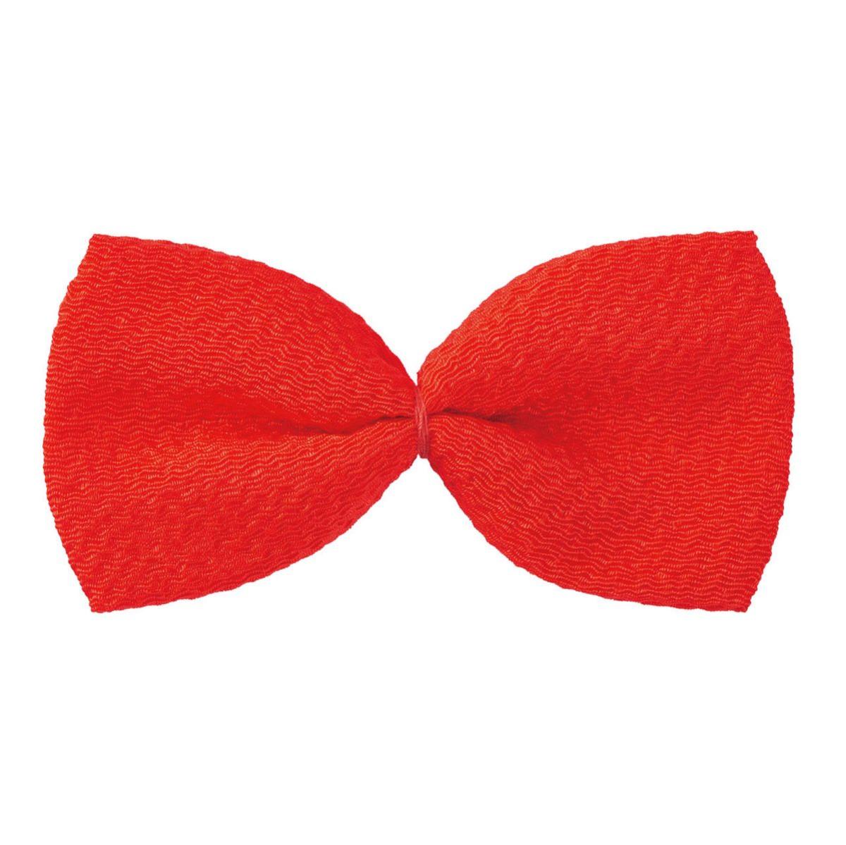 ちりめんリボンL 無地/赤 アカ/ZE000029