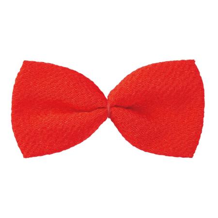 ちりめんリボンL 無地/赤 アカ/ZE000029