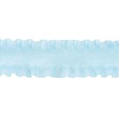 フリルオーガンジーリボン 35ｍｍ 23 ウスブルー /RM447435-023
