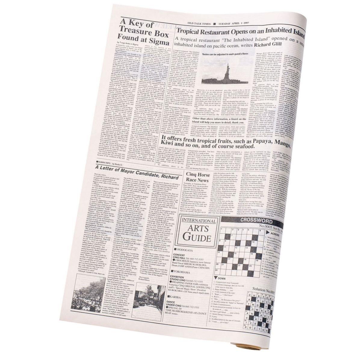 ニュースペーパー 5 アイボリー /WS0000ON-005