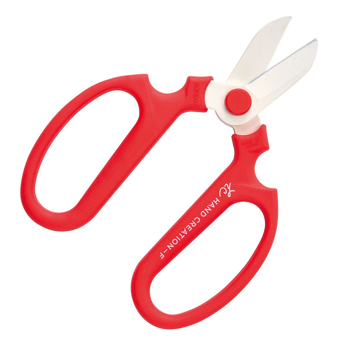 坂源/生花鋏 ハンドクリエーションF170左利き #3 レッド /AH000137-003