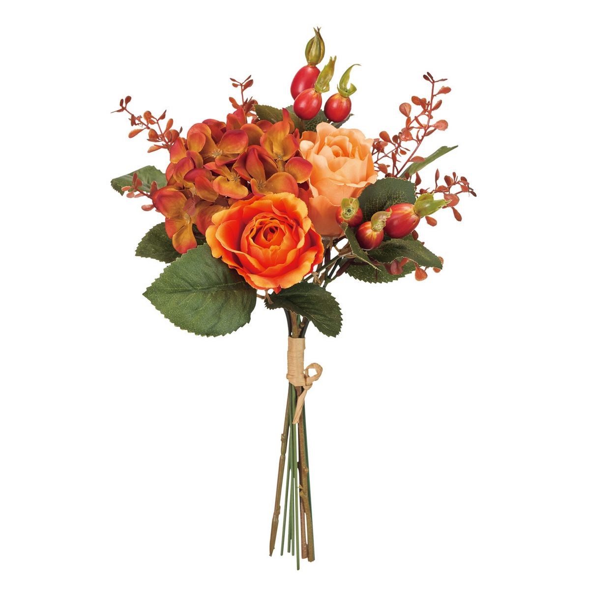 特価◎【造花】MAGIQ東京堂/オータムローズブーケ/FM002260-009