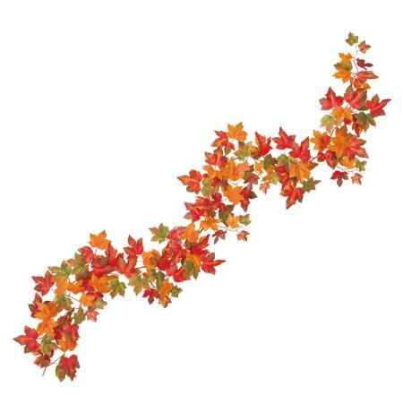 特価◎【造花】MAGIQ東京堂/アーティメープルリーフガーランド/FG003107