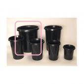 即日☆大和プラスチック/花筒 No.0 黒/7121000 - 花材通販はなどんや