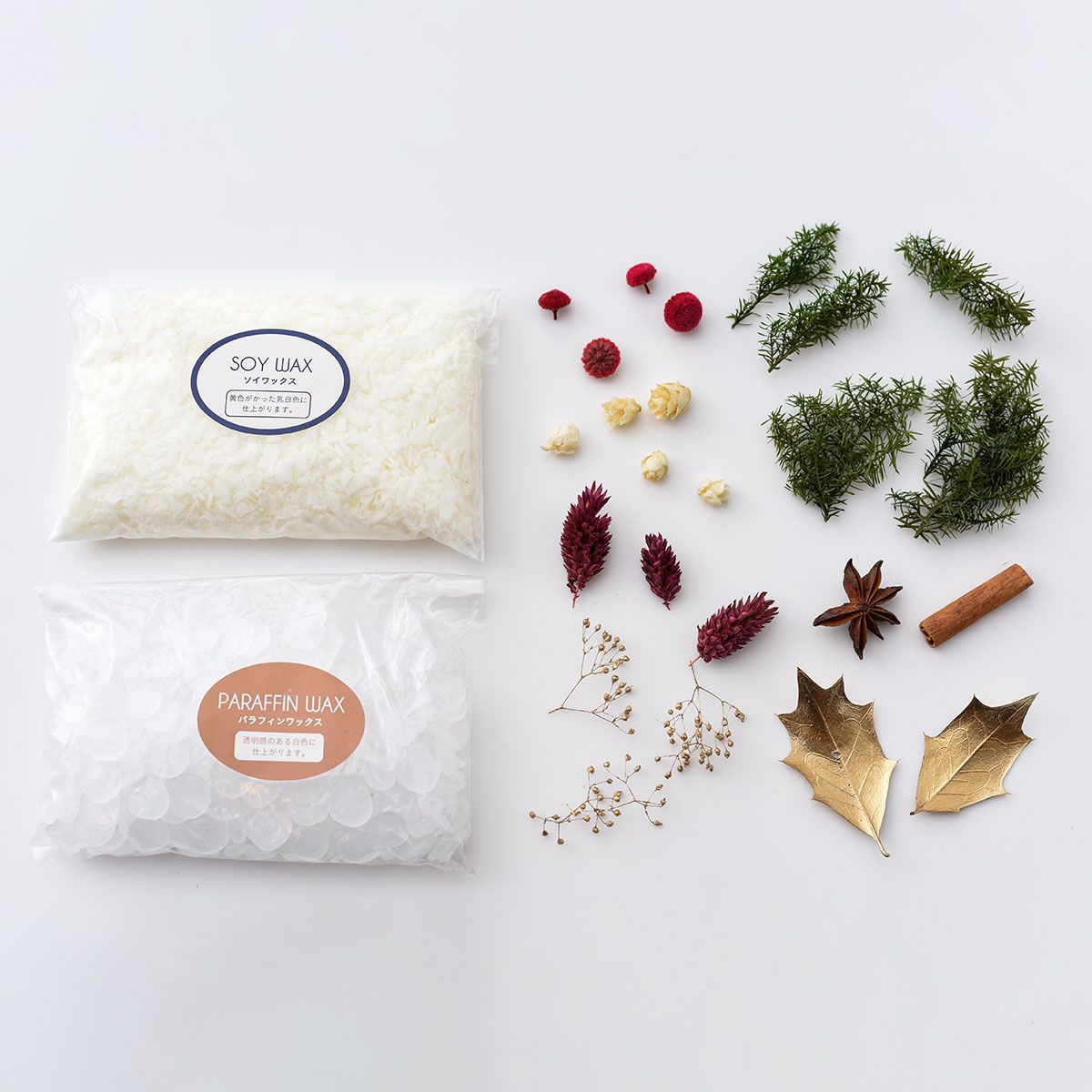 CraftieHome/クリスマス飾りのアロマワックスサシェ:赤い実のおしゃべり/C-90-SAC-00301-RD