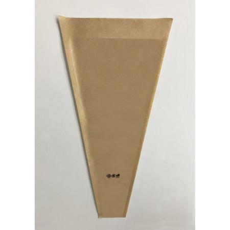 ピポロペーパーワンタッチスリーブ ブラウン 50枚入/370007