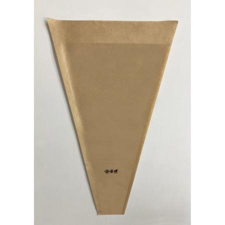 ピポロペーパーワンタッチスリーブ ブラウン 50枚入/370008