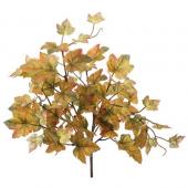 【造花】YDM/クラシカルクレープアイビーブッシュ イエロー/GL5005-Y