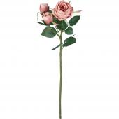 【造花】YDM/ガーデンローズスプレー サーモン/FD-0117SA