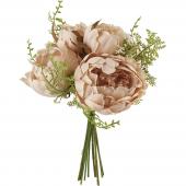 【造花】YDM/ブライズピオニーミックスブーケ ベージュ/FB-2595BE