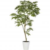 人工観葉植物 インテリア エバーフレッシュ 展示品(O-2601FB15) ☆立札無料☆【すぐ飾れる】 フェイクグリーン 人工観葉植物
