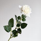 【造花】YDM/コンフォートリッチローズ ホワイト/FD-0127W