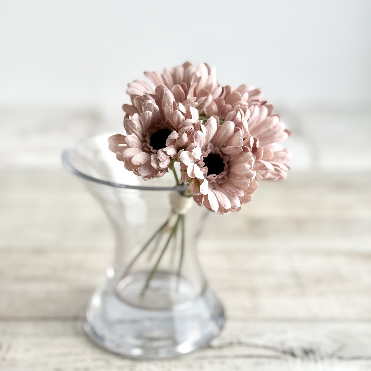 即日☆【造花】YDM/ガーベラバンドル×5 ベージュ/FB-2643BE - 花材通販