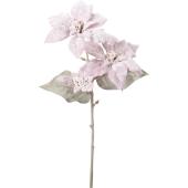 大特価◎【造花】YDM/スノーミニポインセチアスプレー ラベンダー/FS-6236LAV