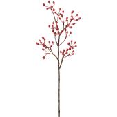 【造花】YDM/ミニローズヒップスプレー レッド/FG-5340R