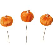 YDM/ベルベットパンプキンピック3P Y/HW-1605 - 花材通販はなどんや