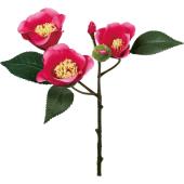 即日☆【造花】YDM/椿スプレー ビューティー/FS-5436BTY - 花材通販は