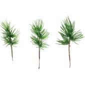 即日★【造花】YDM/松葉ピック3P グリーン/FG-5353GR