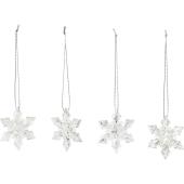 YDM/ホイールミニスノーオーナメント4P SI/COH-1099