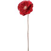 【造花】YDM/ポセリンロングポピー レッド/FS-6295-R