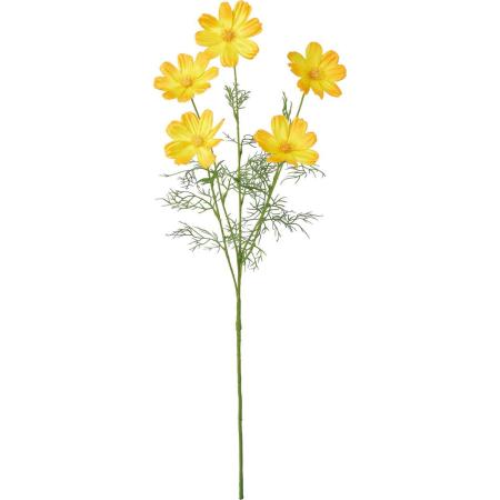 【造花】YDM/サテンコスモススプレー イエロー/FS-9325-Y